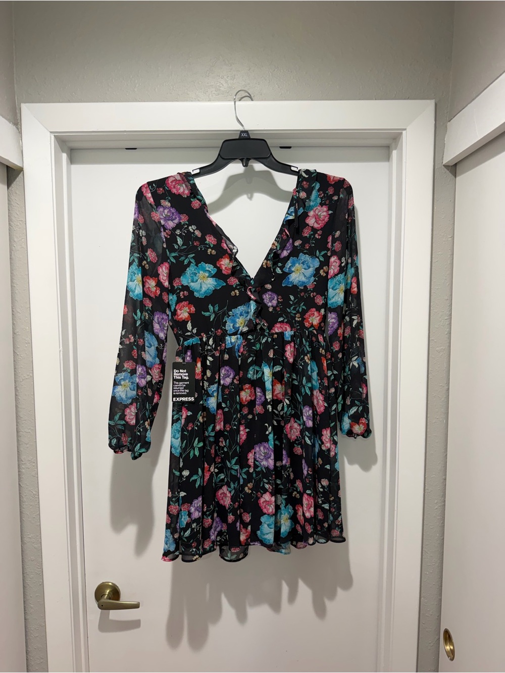 Women's Floral Garment - Not a Jacket